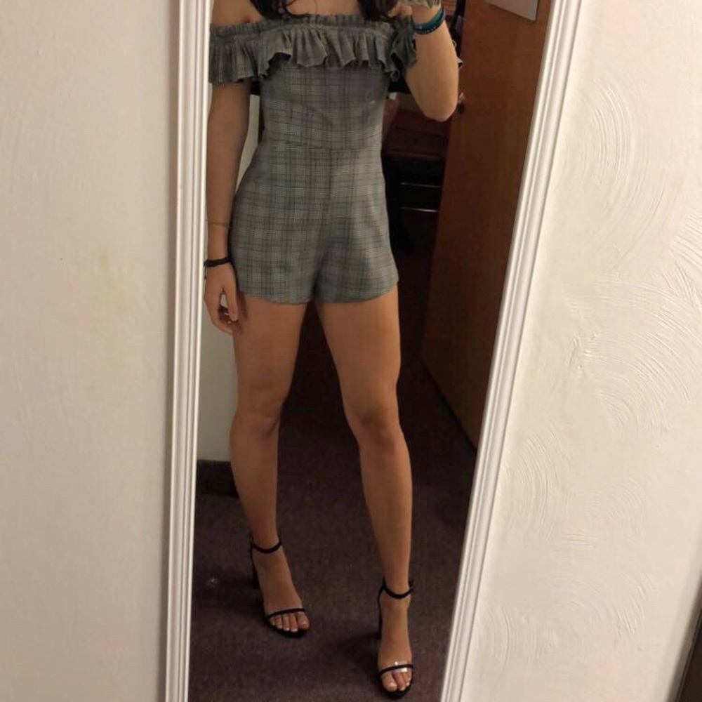 Urban Outfitters Patterned Romper